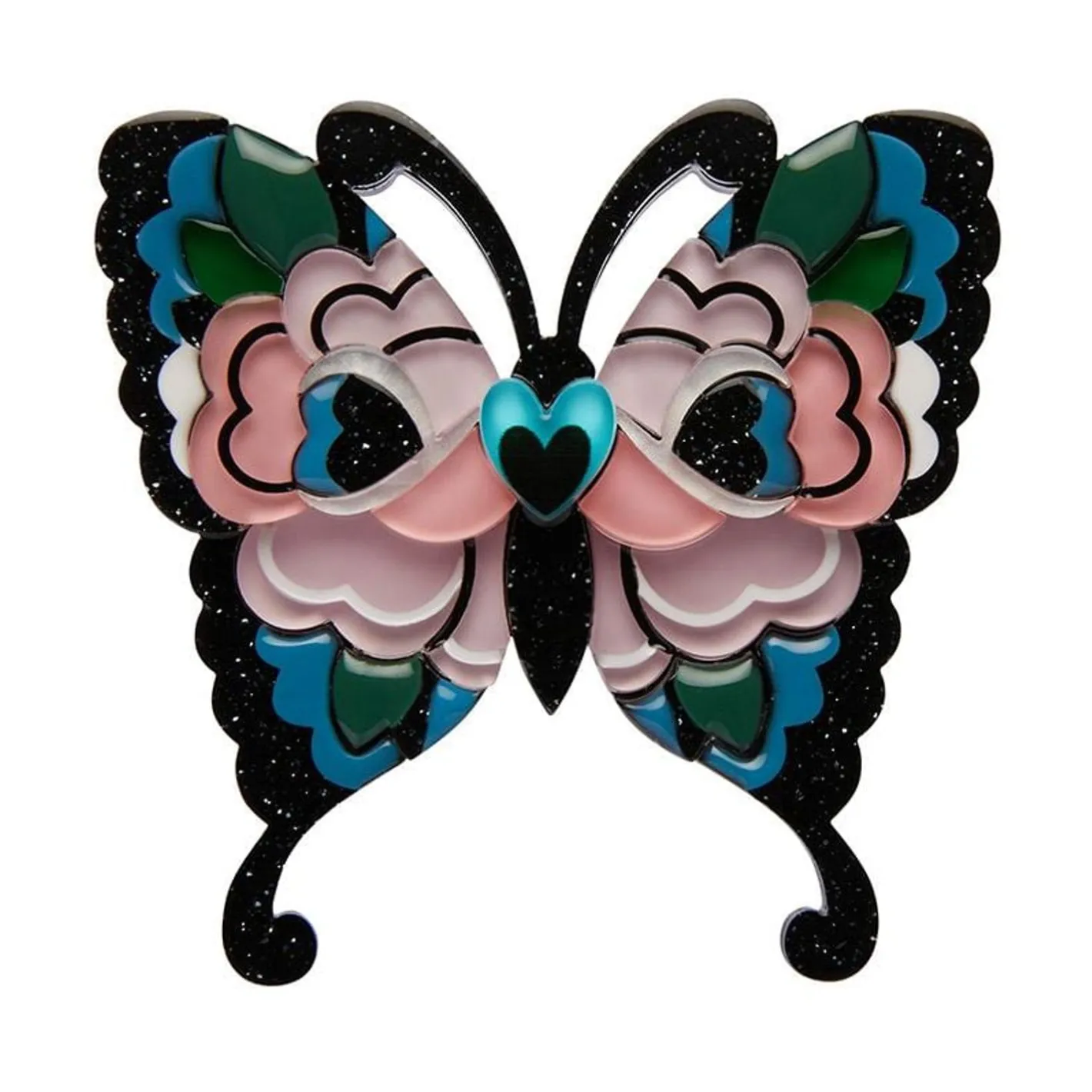 Erstwilder Fright Of The Butterfly Brooch^ Brooches