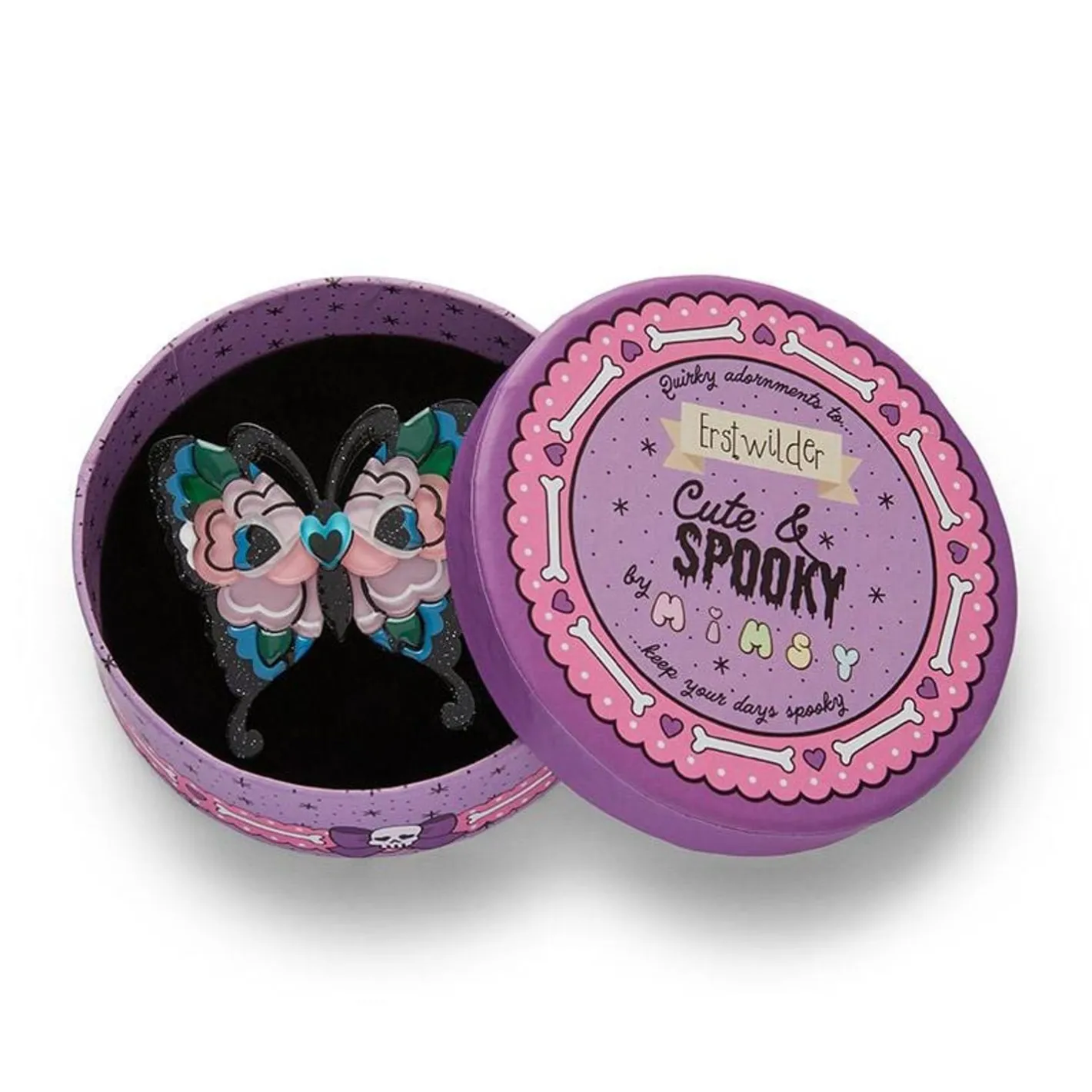 Erstwilder Fright Of The Butterfly Brooch^ Brooches