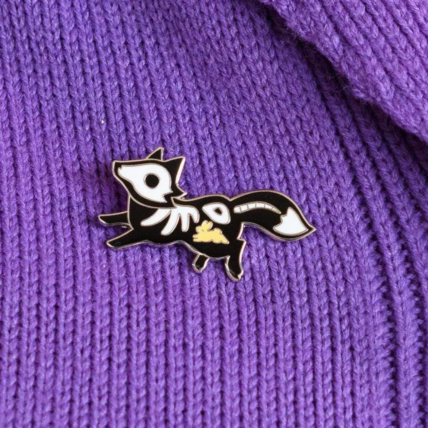 Erstwilder Frightful Fox Enamel Pin^ Enamel Pins