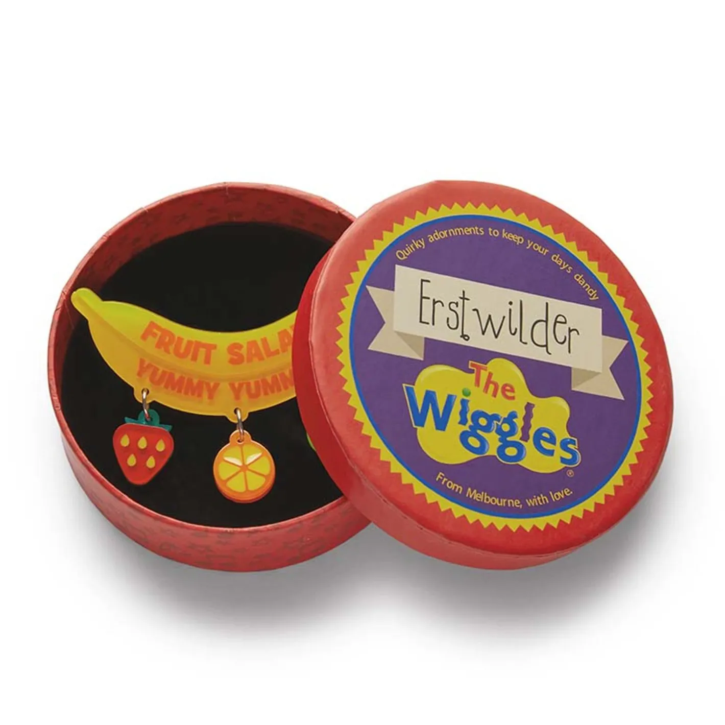 Erstwilder Fruit Salad Brooch^ Brooches