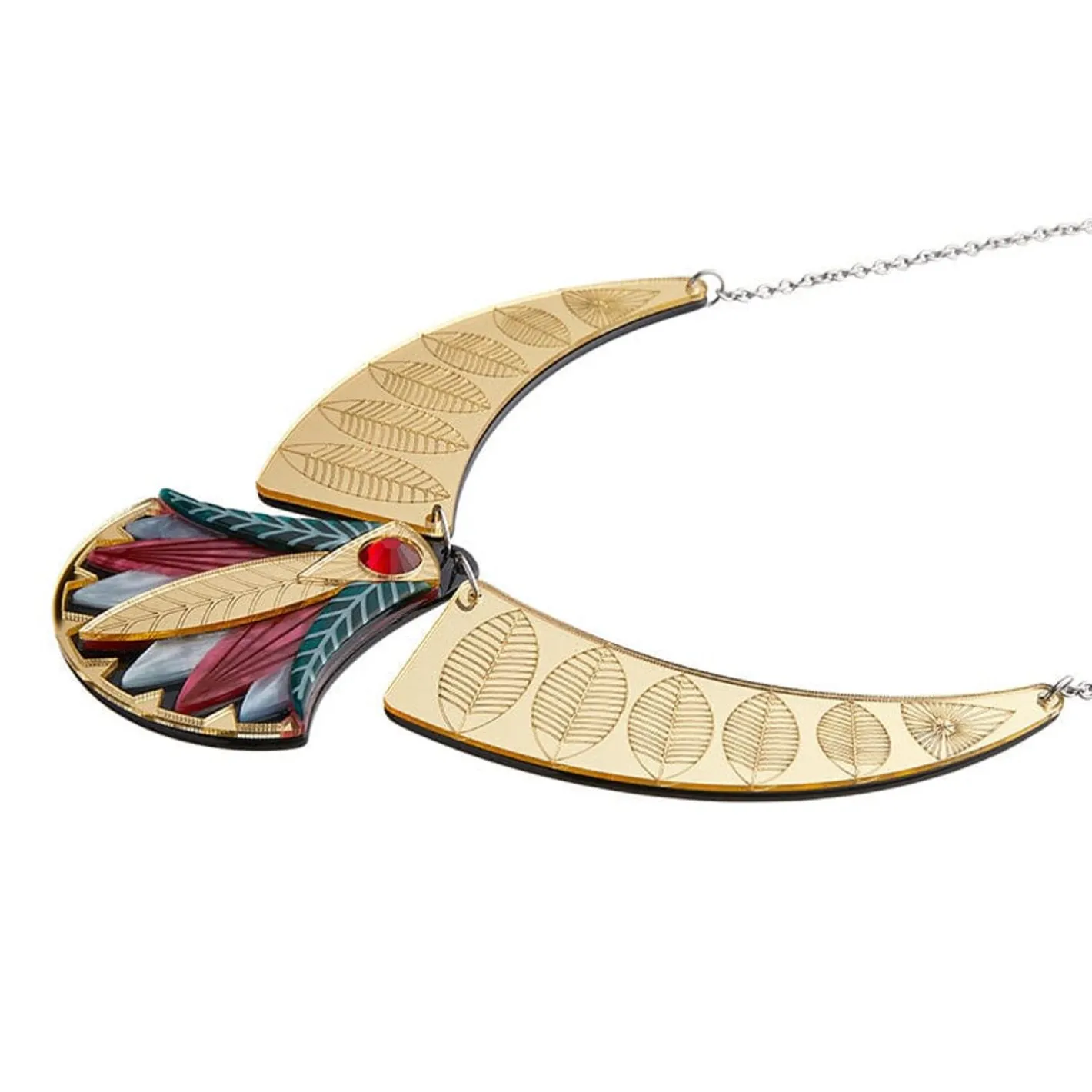 Erstwilder Gift Of The Nile Papyrus Necklace^ Necklaces