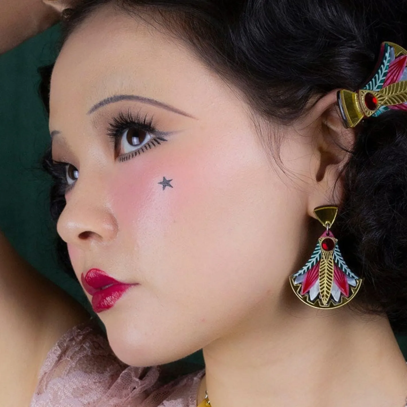 Erstwilder Gift Of The Nile Papyrus Drop Earrings^ Earrings