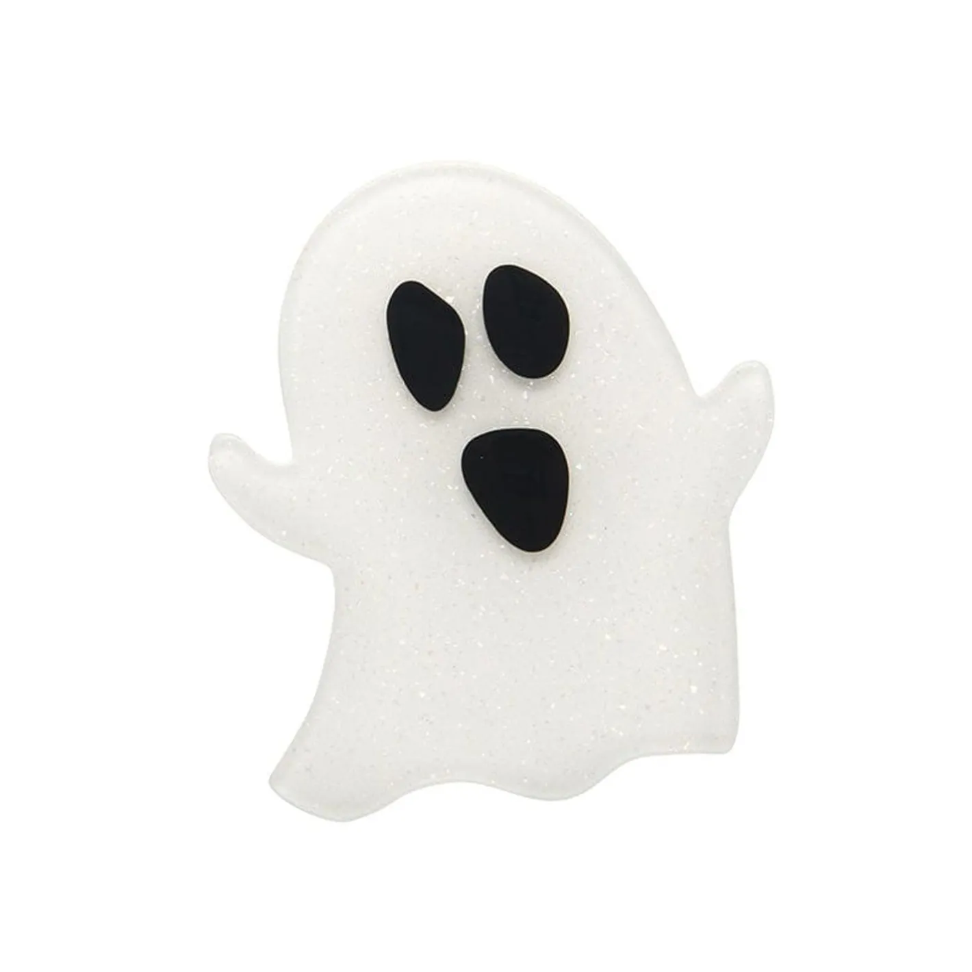Erstwilder Glitter Ghost Mini Brooch^ Brooches