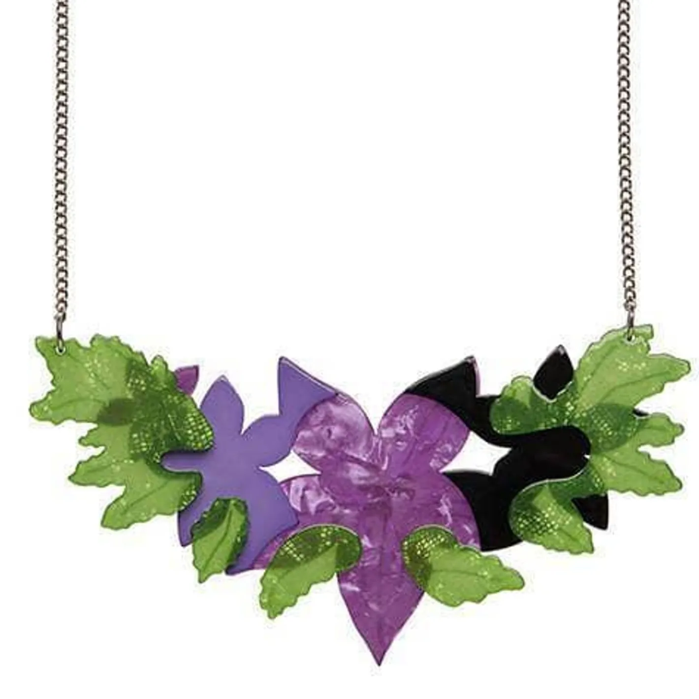 Erstwilder Gloriosa Bluebell Necklace^ Necklaces