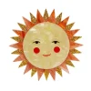 Erstwilder Golden Ray Brooch^ Brooches