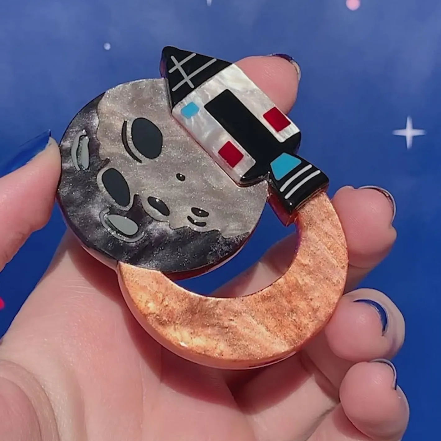 Erstwilder Gravity Defiance Brooch^ Brooches