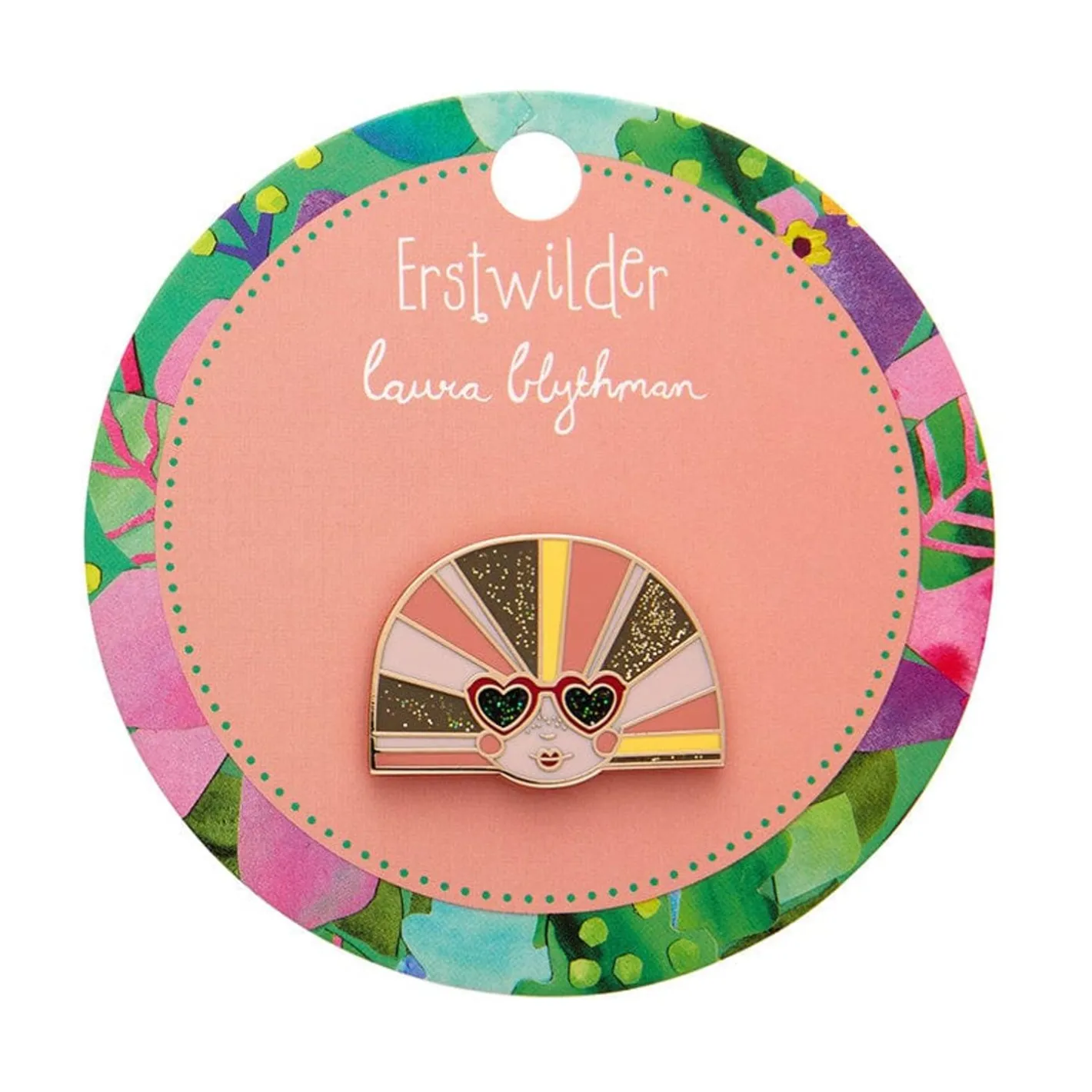 Erstwilder Groovy U.V. Enamel Pin^ Enamel Pins