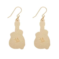 Erstwilder Guitar Blues Enamel Drop Earrings^ Enamel Earrings