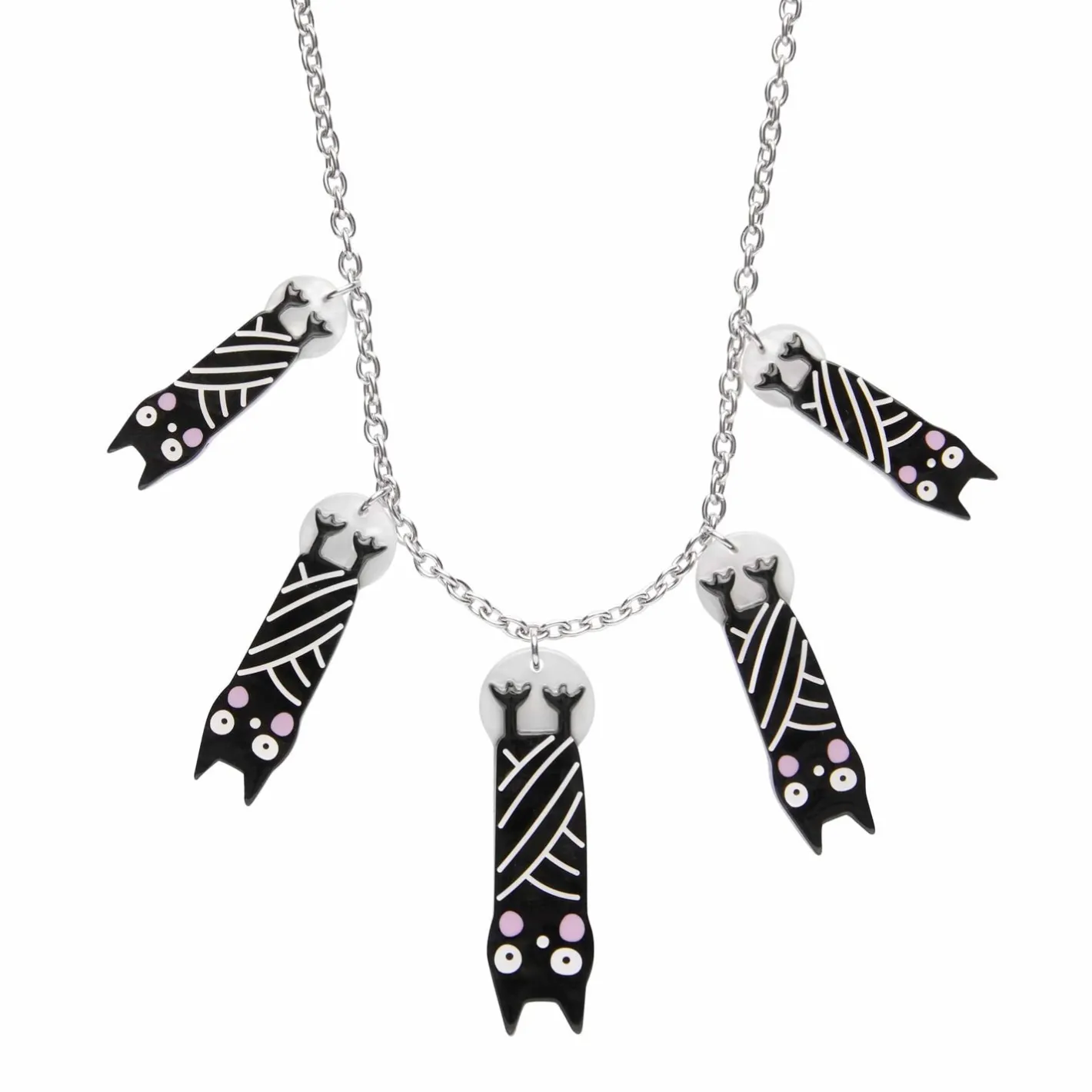 Erstwilder Halloween Hang-Up Bat Necklace^ Necklaces