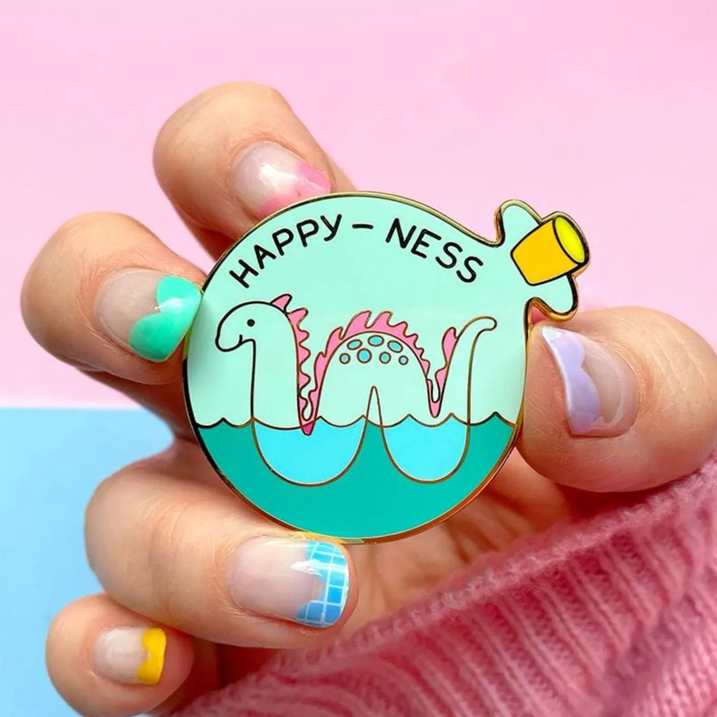 Erstwilder Happy Ness Enamel Pin^ Enamel Pins