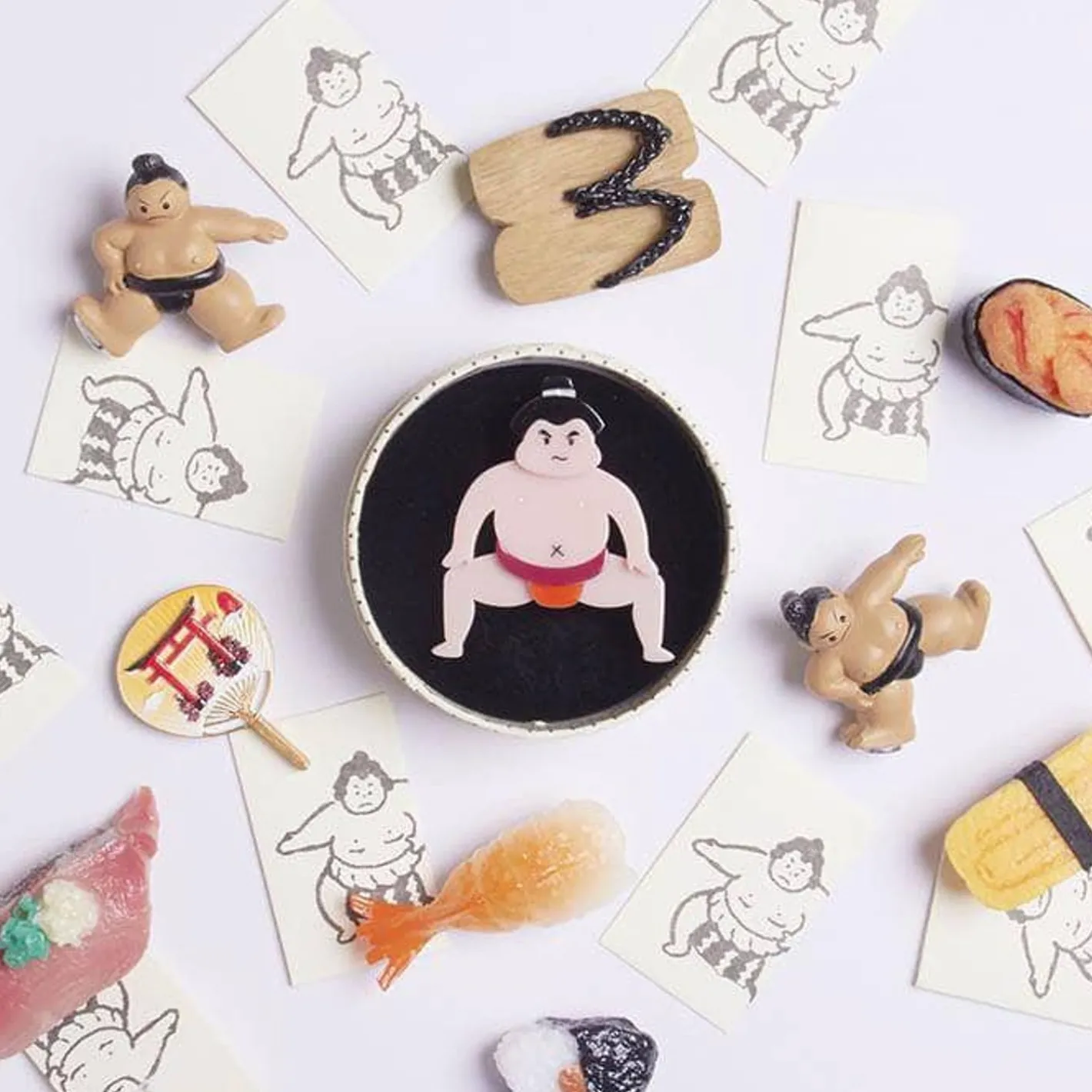 Erstwilder He Be Rikishi Brooch^ Brooches
