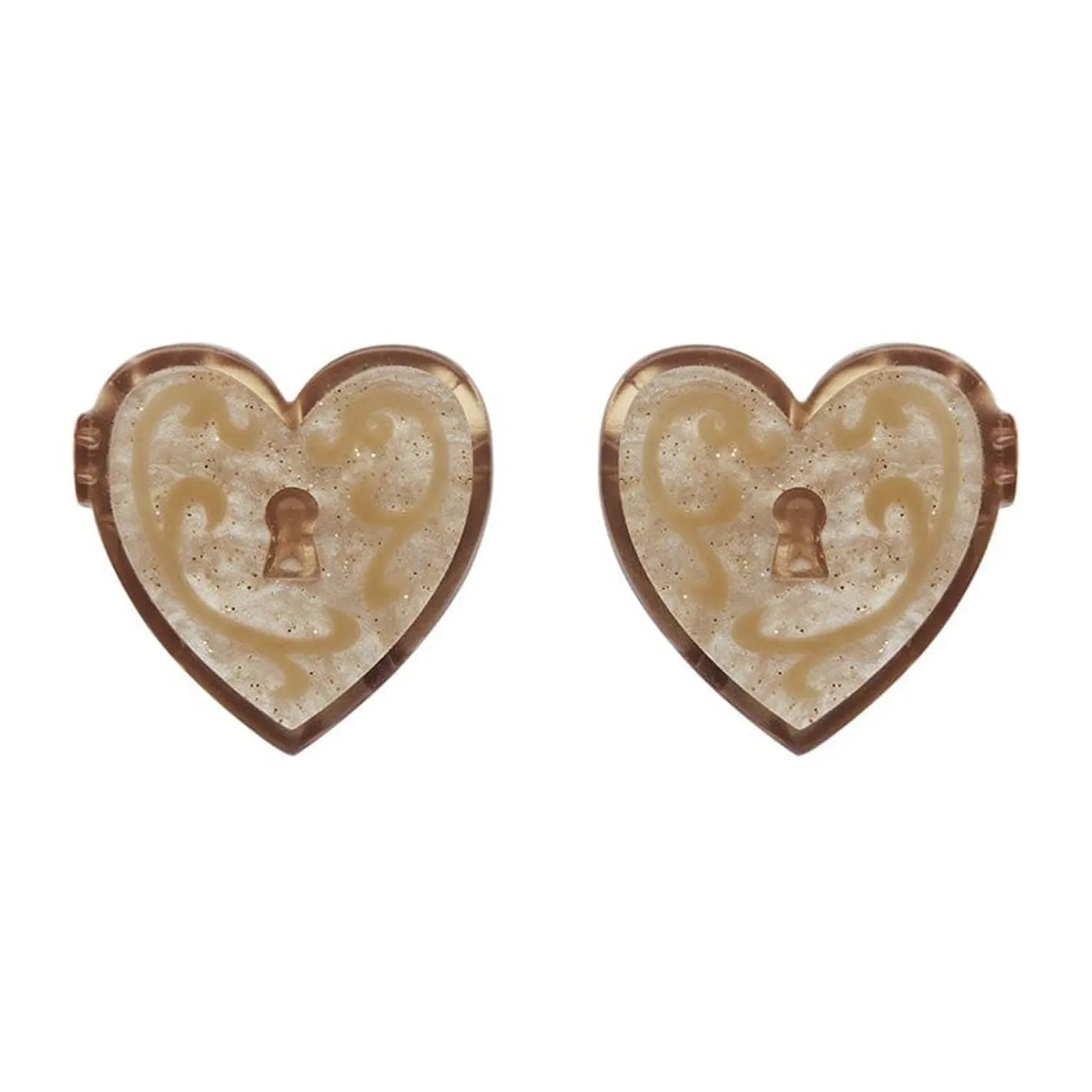 Erstwilder Heart Of Cache Stud Earrings^ Earrings