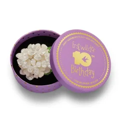 Erstwilder Heartfelt Hydrangea Brooch^ Brooches