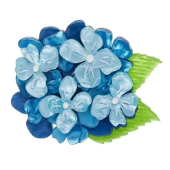 Erstwilder Heartfelt Hydrangea Brooch^ Brooches