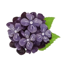 Erstwilder Heartfelt Hydrangea Brooch^ Brooches