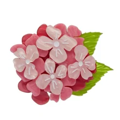 Erstwilder Heartfelt Hydrangea Brooch^ Brooches