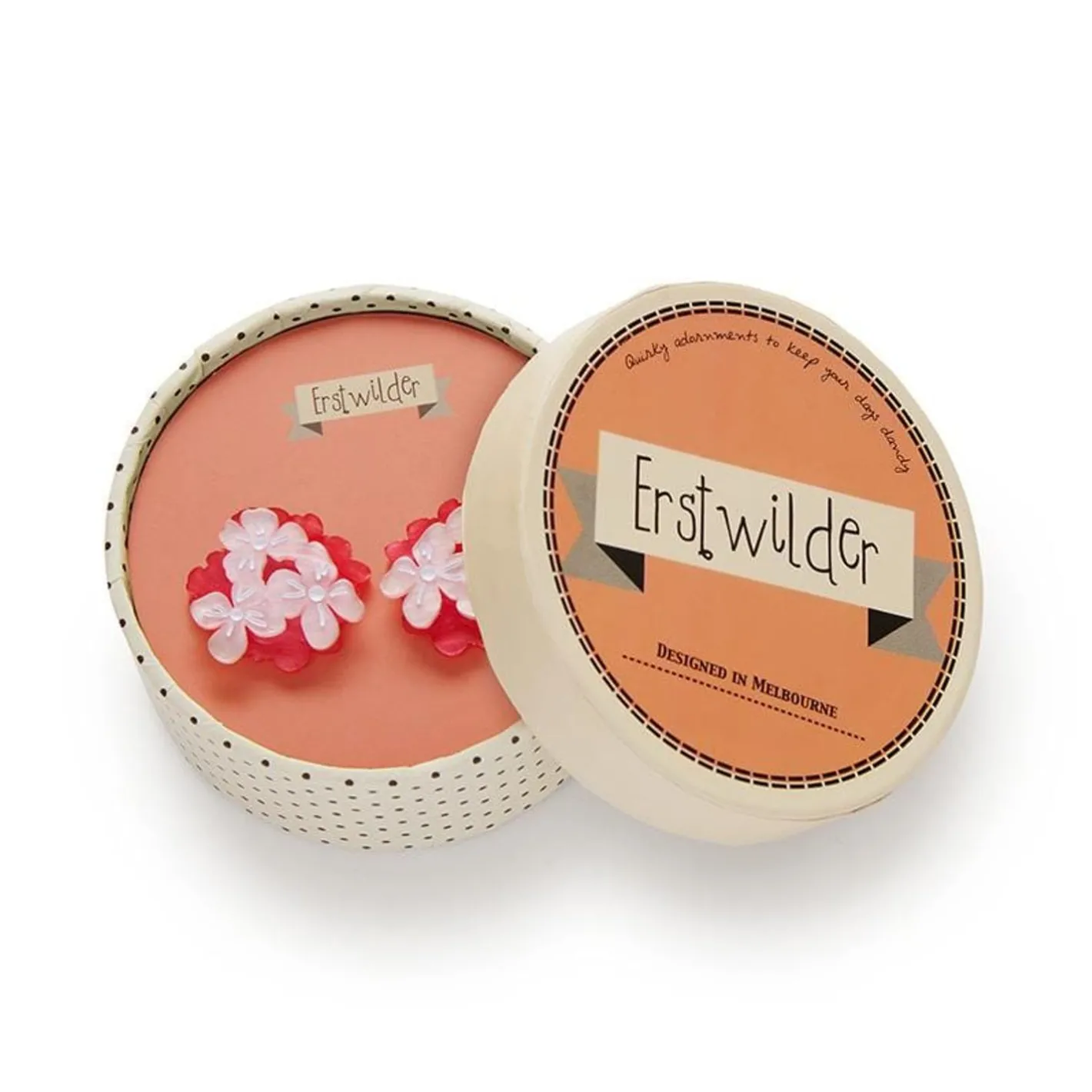Erstwilder Heartfelt Hydrangea Earrings^ Earrings