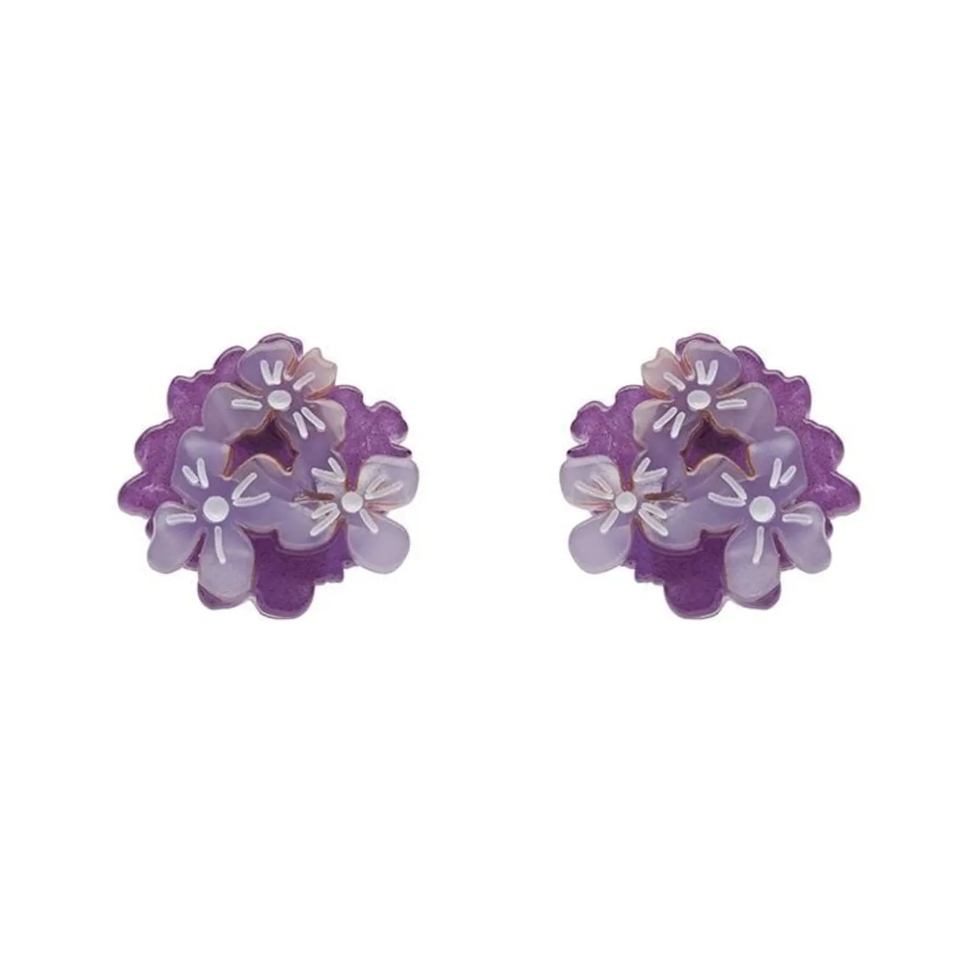 Erstwilder Heartfelt Hydrangea Earrings^ Earrings