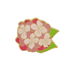 Erstwilder Heartfelt Hydrangea Enamel Pin^ Enamel Pins