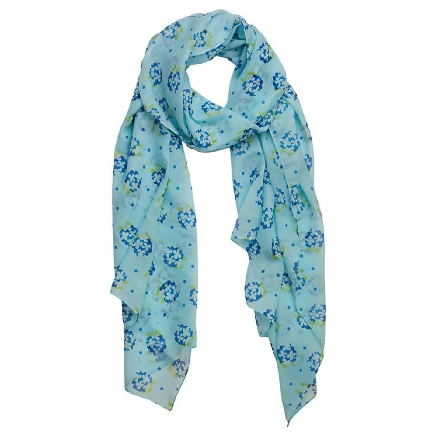 Erstwilder Heartfelt Hydrangea Neck Large Neck Scarf^ Scarves