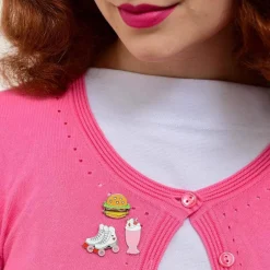 Erstwilder Hearty Hamburger Enamel Pin^ Enamel Pins