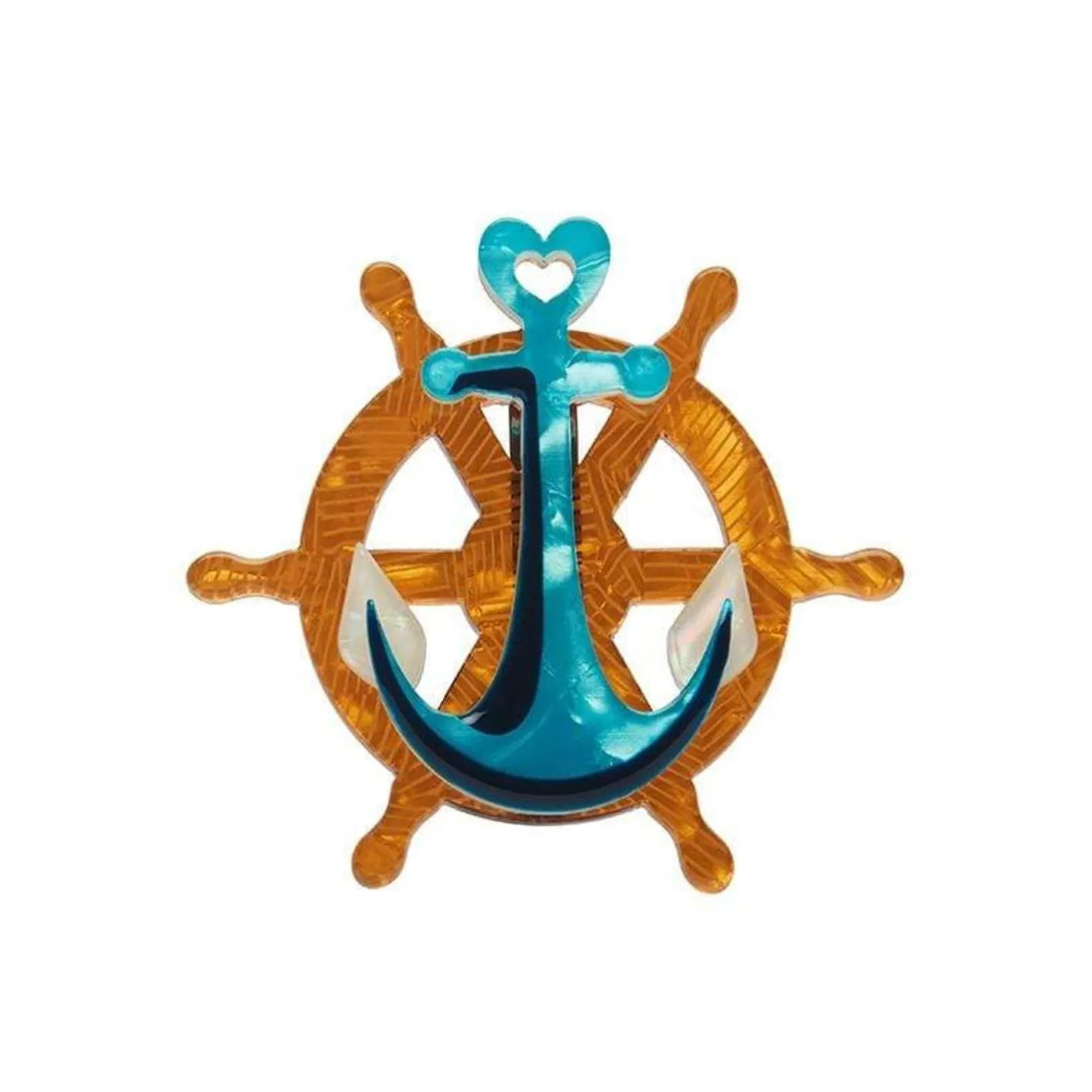 Erstwilder Helm And Home Mini Brooch^ Brooches