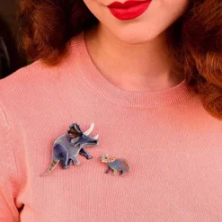 Erstwilder Herbivore Heritage Brooch Set^ Brooches
