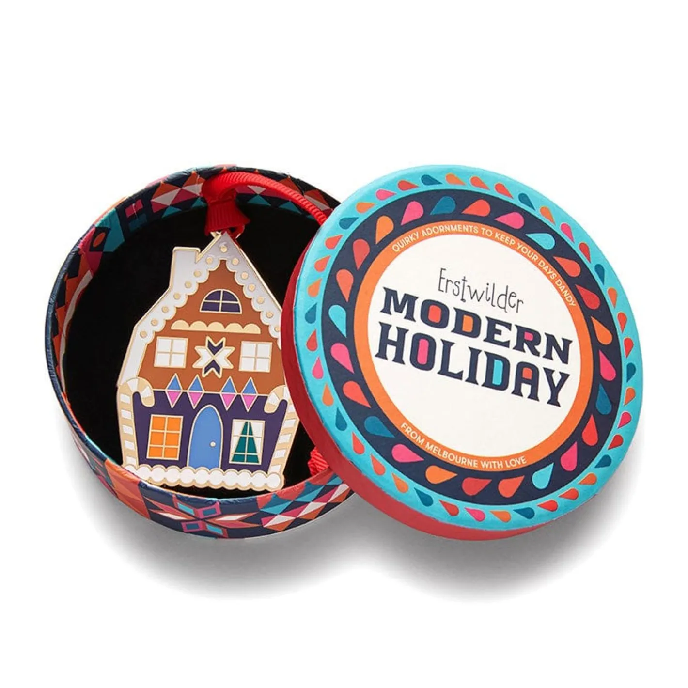 Erstwilder Holiday Home Enamel Tree Ornament^ Tree Ornaments