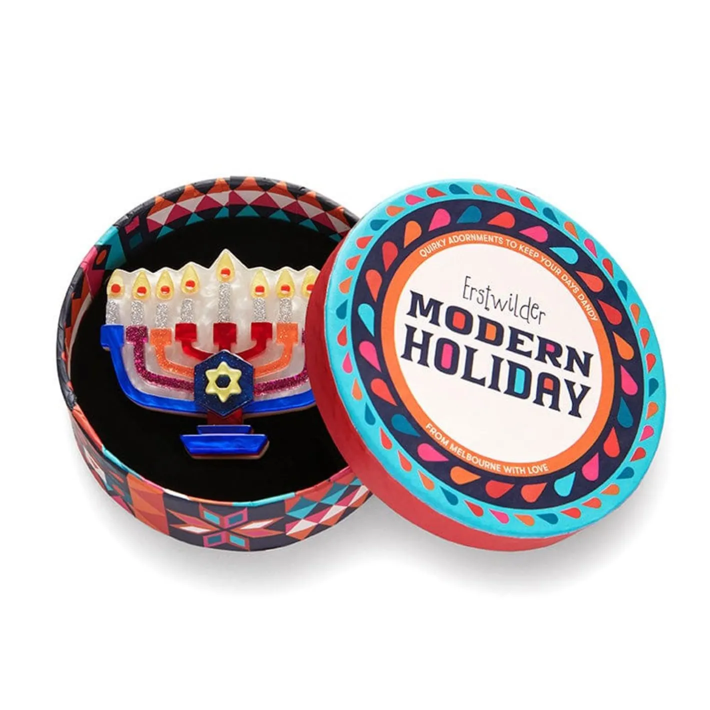 Erstwilder Holiday Lamp Brooch^ Brooches