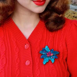 Erstwilder Holly Jolly Brooch^ Brooches