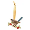Erstwilder Holly Wagtail Christmas Tree Ornament^ Tree Ornaments