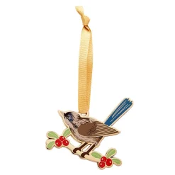 Erstwilder Holly Wagtail Christmas Tree Ornament^ Tree Ornaments