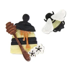 Erstwilder Honeydew And Nectar Brooch Set^ Brooches