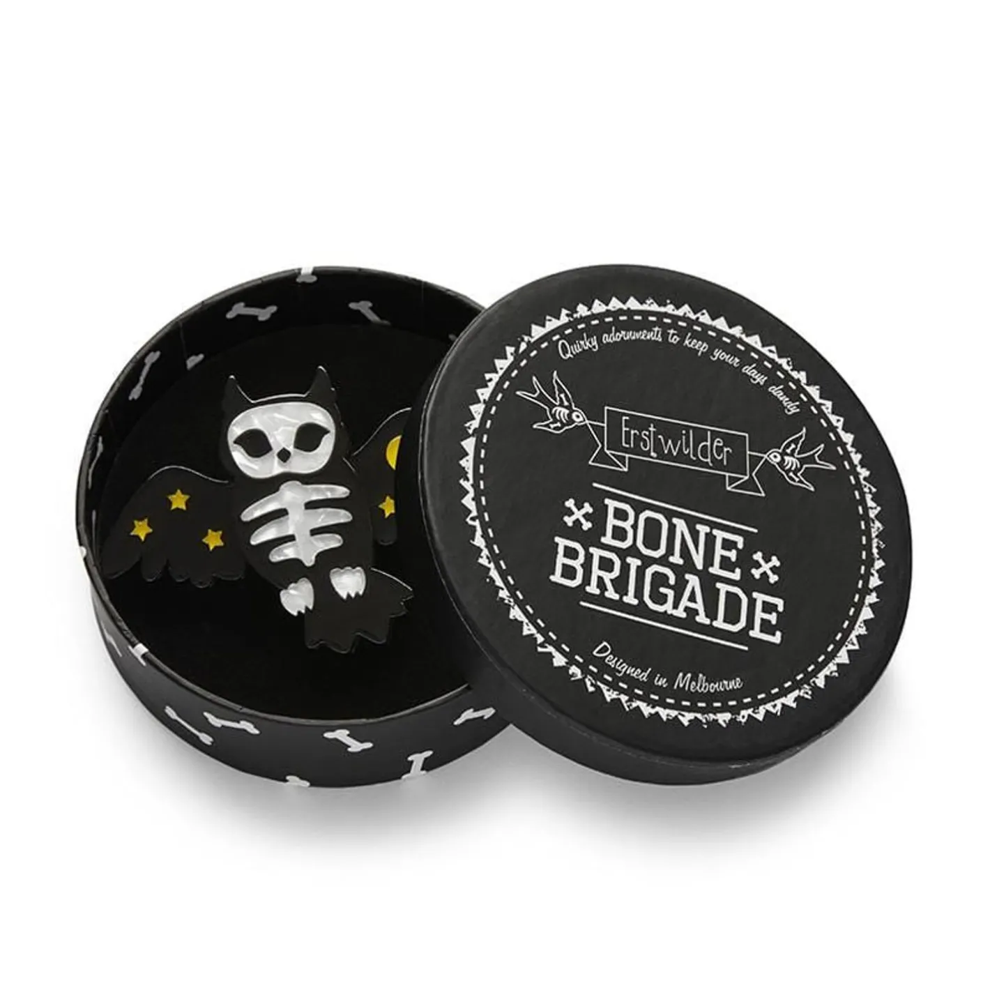 Erstwilder Hoot & Haunt Brooch^ Brooches