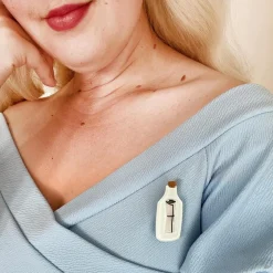 Erstwilder Hope'S Love Letter Mini Brooch^ Brooches