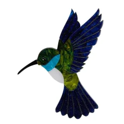 Erstwilder Hyacinth The Hummingbird Brooch^ Brooches
