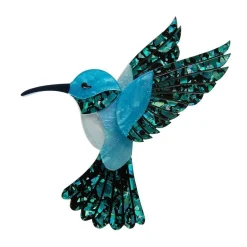 Erstwilder Hyacinth The Hummingbird Brooch^ Brooches