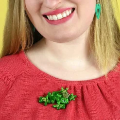 Erstwilder I Kissed A Prince Brooch^ Brooches