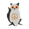 Erstwilder Instant Karma Cat Brooch^ Brooches