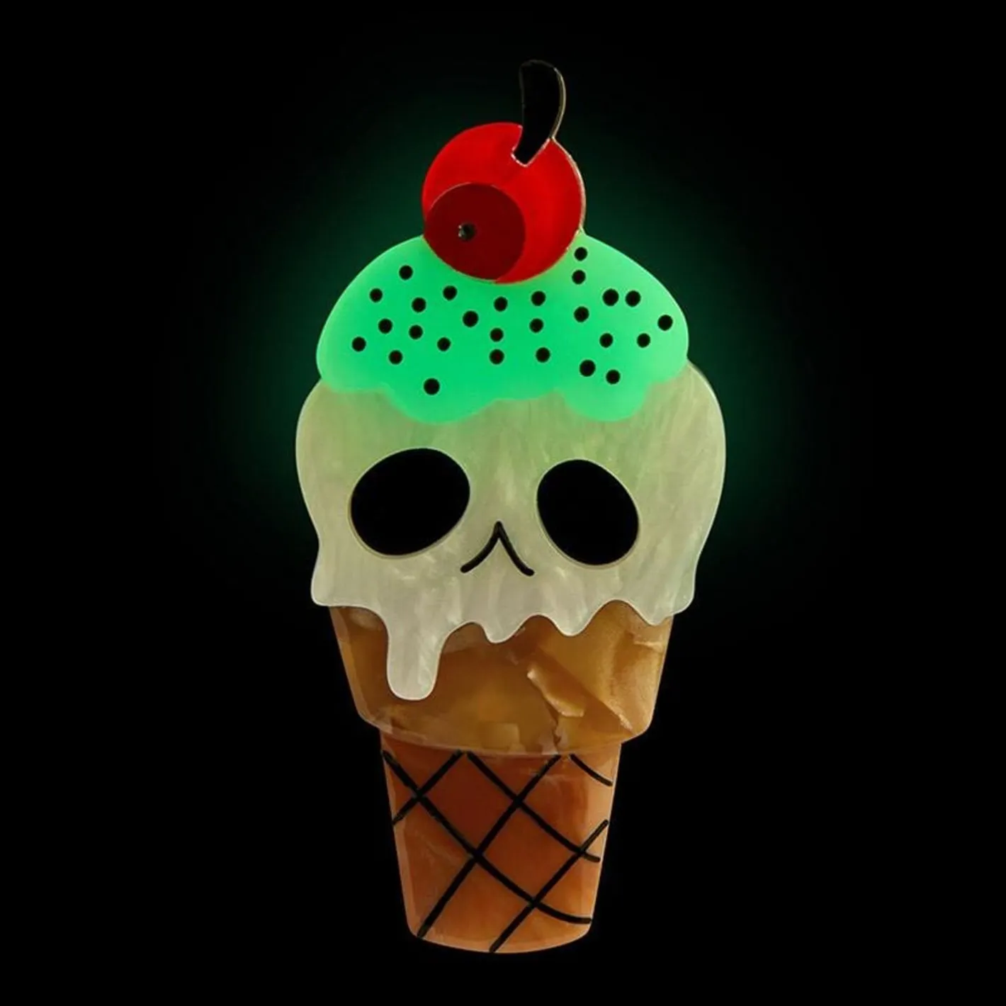 Erstwilder I-Scream Brooch^ Brooches