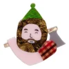Erstwilder Jack Lumber Brooch^ Brooches