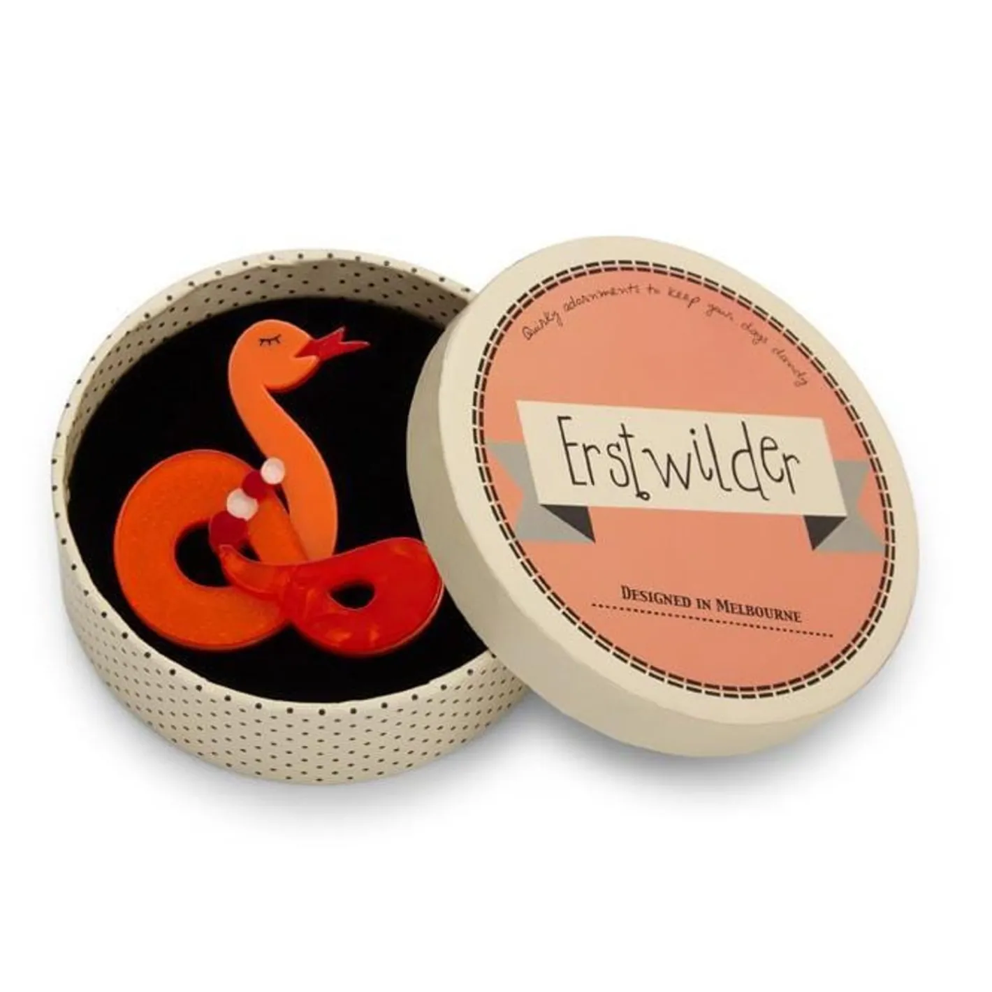 Erstwilder Jake The Snake Brooch^ Brooches