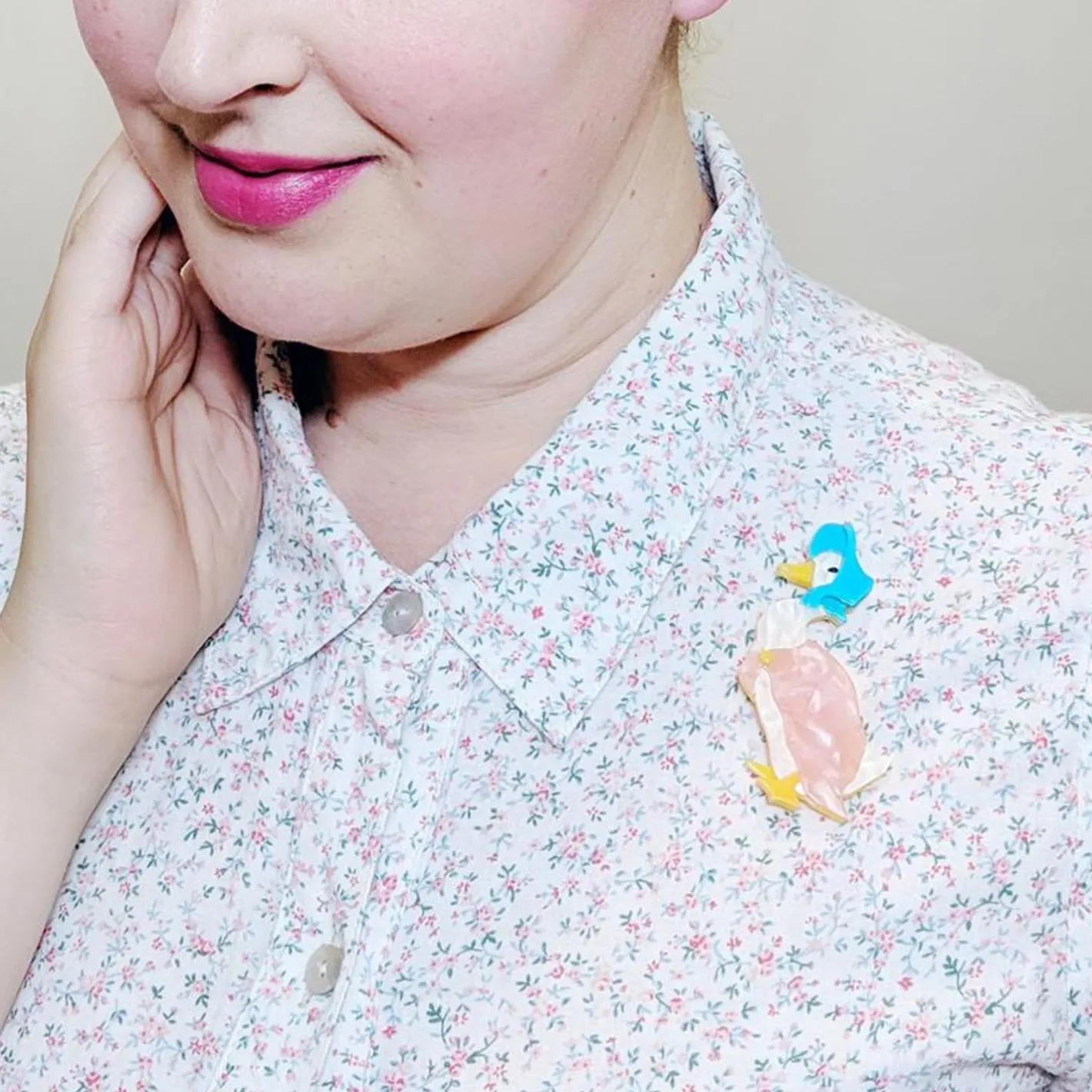 Erstwilder Jemima Puddle-Duck Brooch^ Brooches