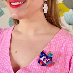 Erstwilder Jingle Bell Rock Brooch^ Brooches