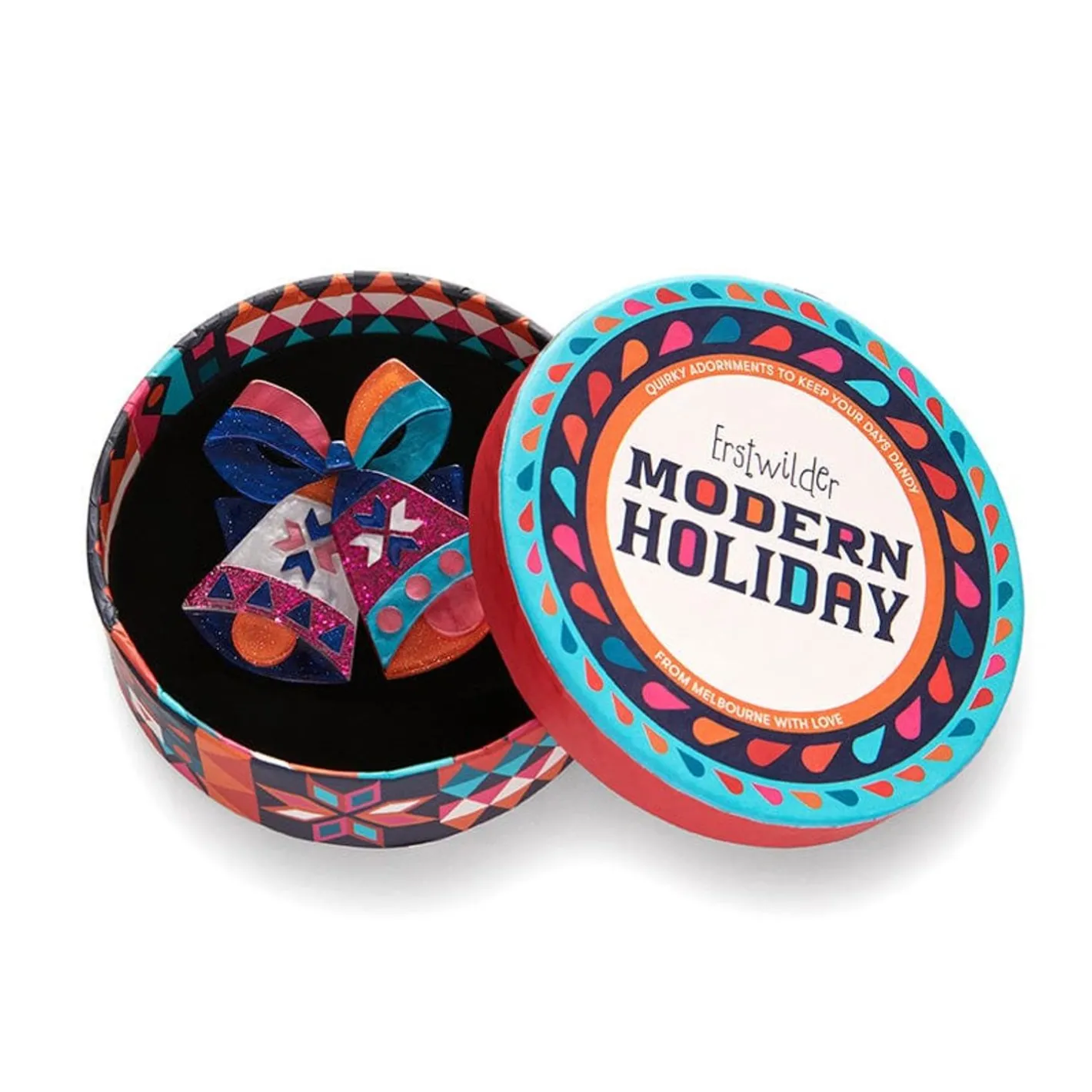 Erstwilder Jingle Bell Rock Brooch^ Brooches