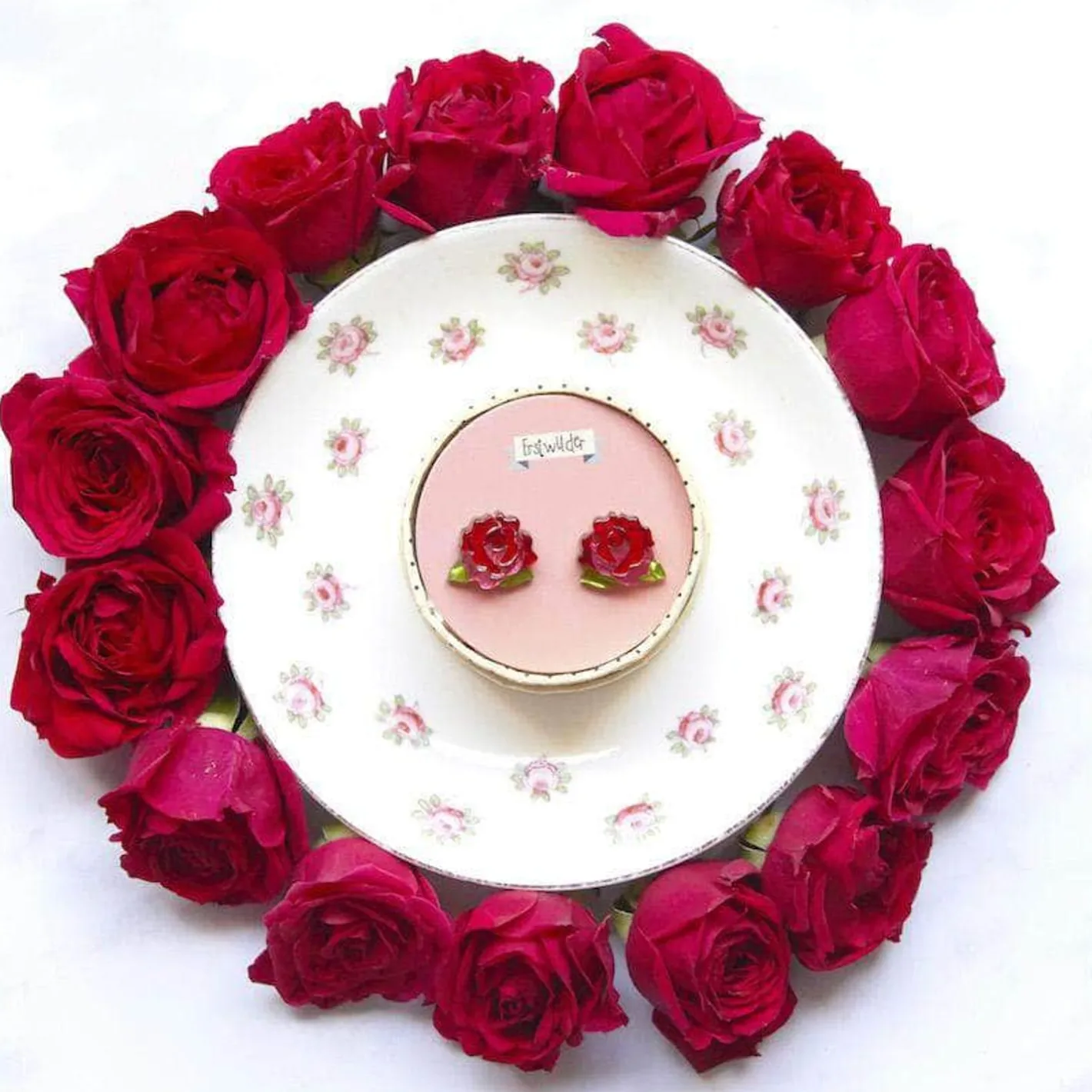 Erstwilder Juliet'S Blooms Rose Earrings^ Earrings