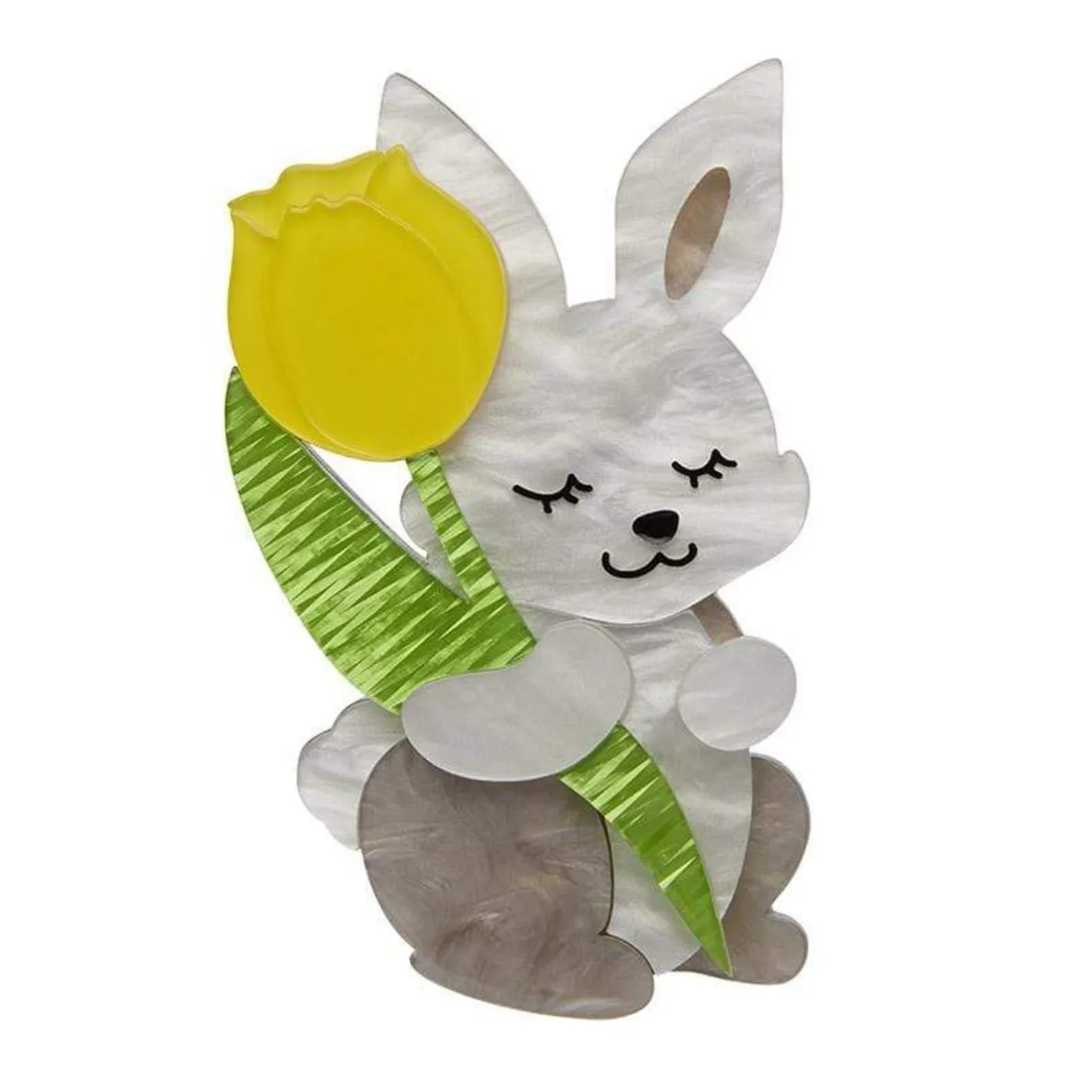 Erstwilder Junior & His Tulip Brooch^ Brooches
