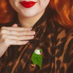 Erstwilder Kakapo On Show Brooch^ Brooches