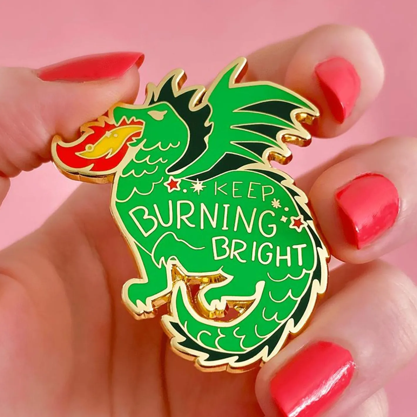 Erstwilder Keep Burning Bright Enamel Pin^ Enamel Pins