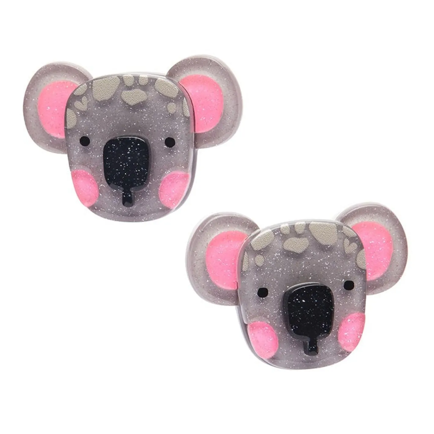 Erstwilder Keith The Koala Hair Clips Set - 2 Piece^ Hair Clips & Claws
